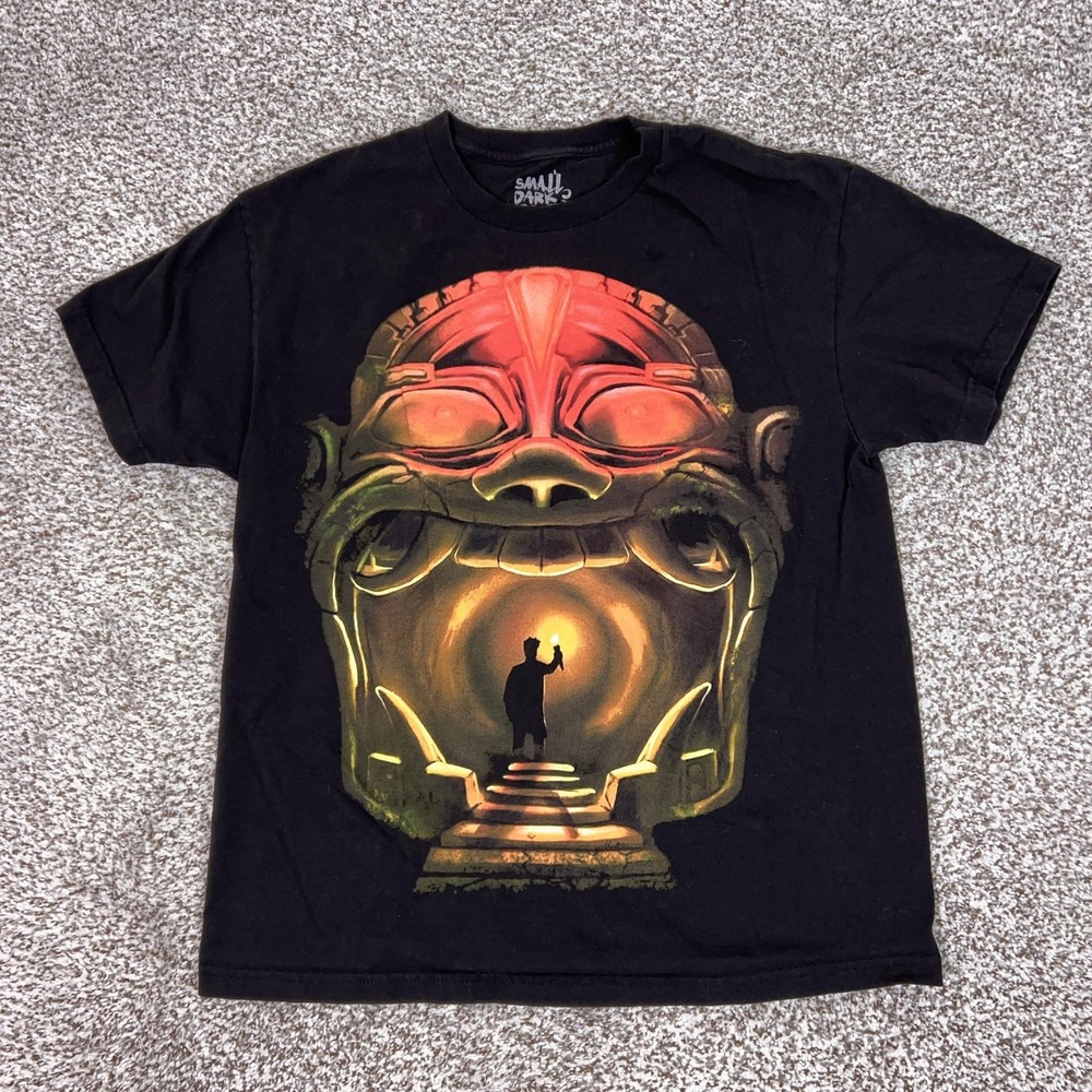 Lil Darkie Shirt Mens‎ Large Black Temple Of Doom Tour 2024 Tee T Concert Merch